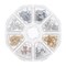 John Bead 8-Slot Earring Mix Jewelry Findings Kit Assortment, 80pcs